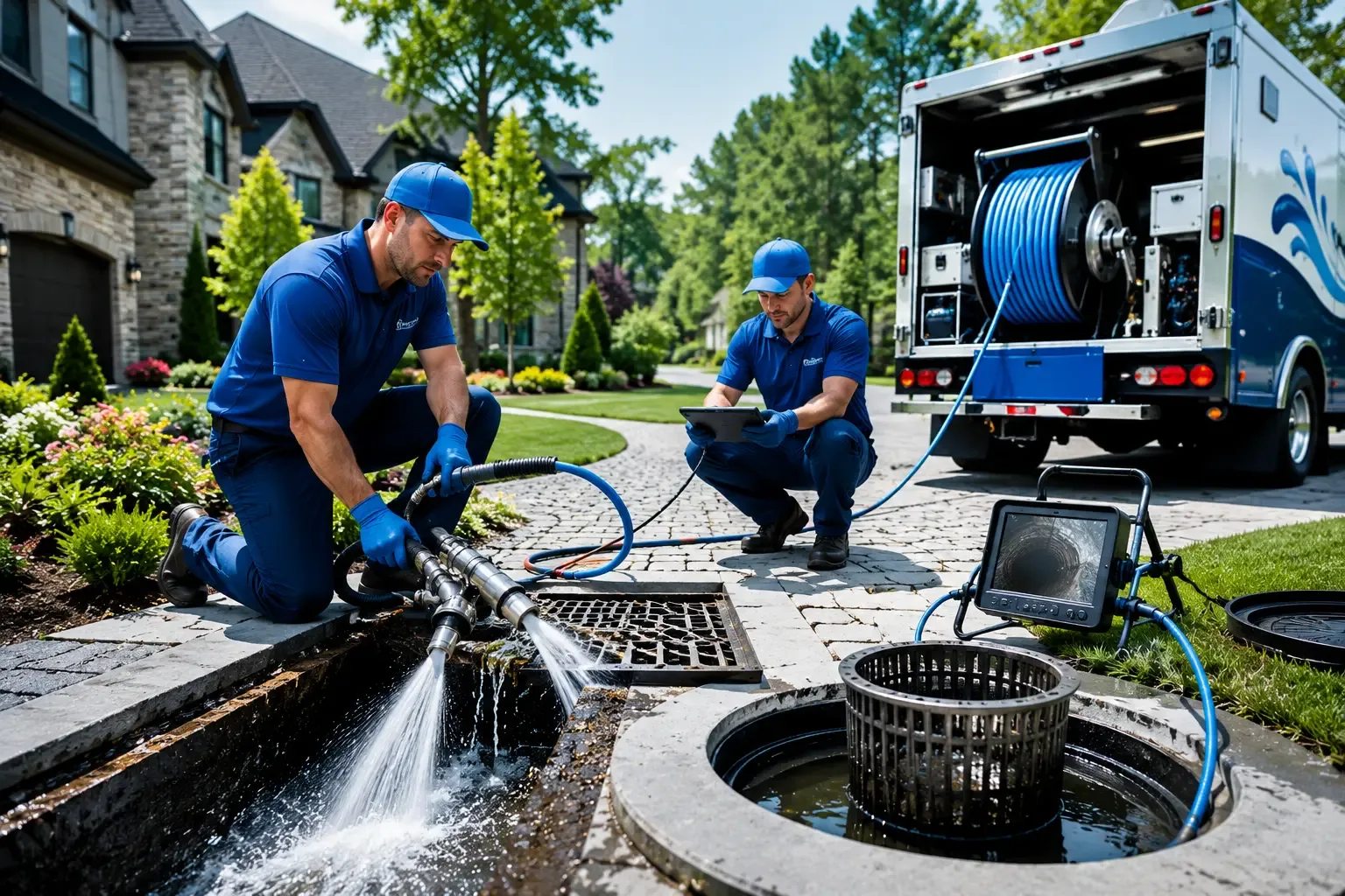 Local outdoor drain cleaning professionals in Karnak, IL